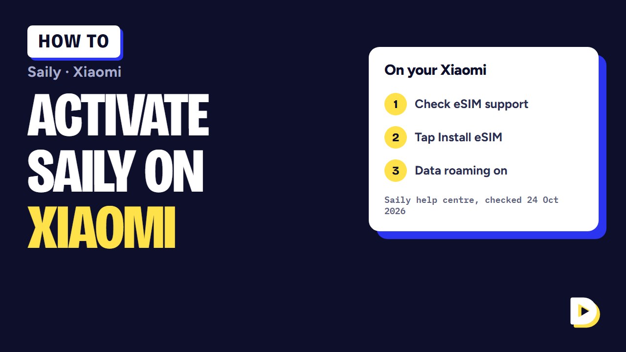 How to Activate Saily eSIM on Xiaomi 15 and Other Xiaomi Phones