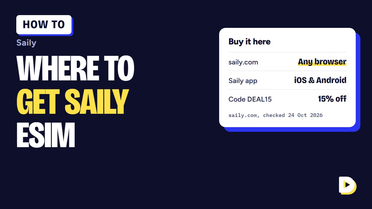 Where Can I Get Saily eSIM? How to Buy, Install and Get 15% Off